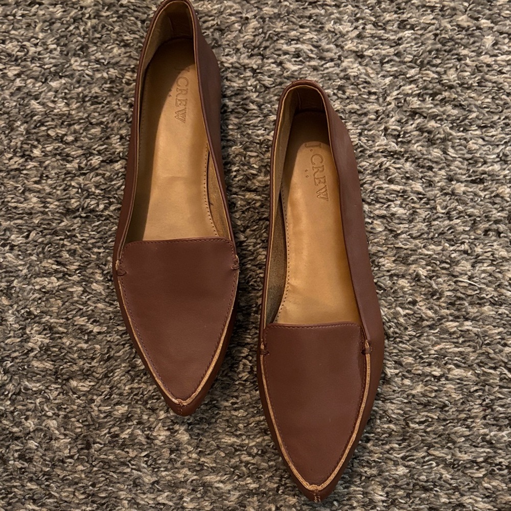 J. Crew Women's Chocolate Brown Flats